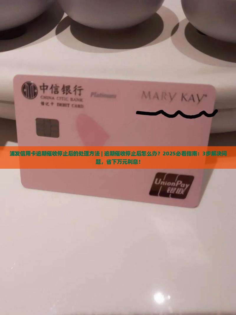 浦发信用卡逾期催收停止后的处理方法