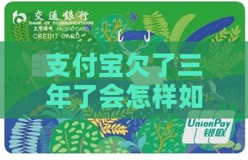 支付宝欠了三年了会怎样如何解决