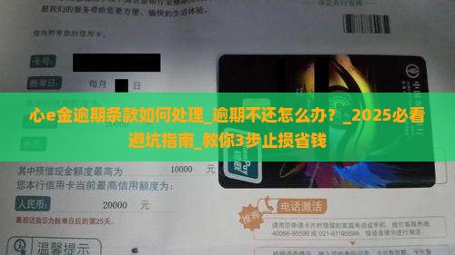 心e金逾期条款如何处理