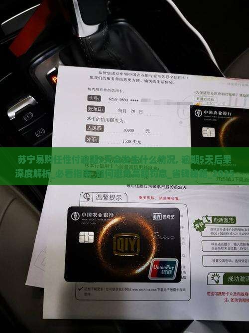 苏宁易购任性付逾期5天会发生什么情况