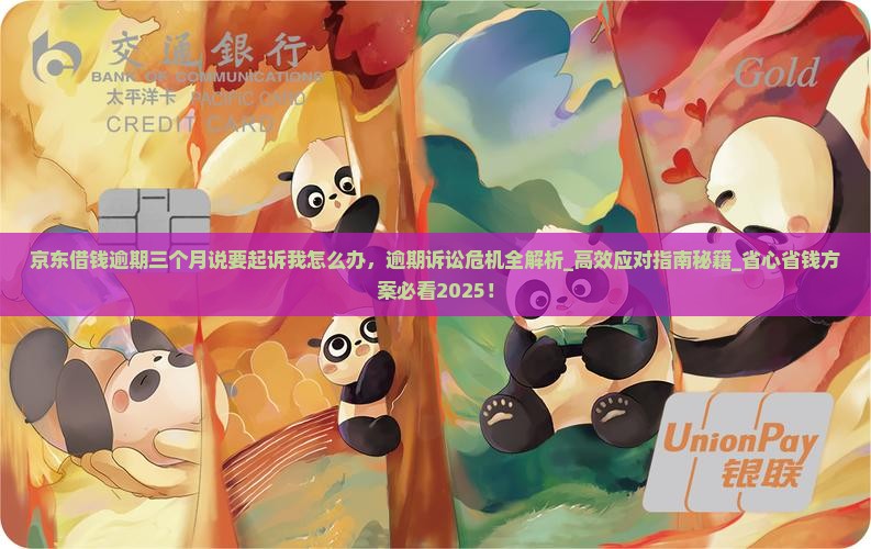 京东借钱逾期三个月说要起诉我怎么办