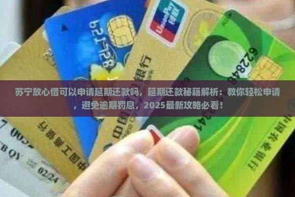苏宁放心借可以申请延期还款吗