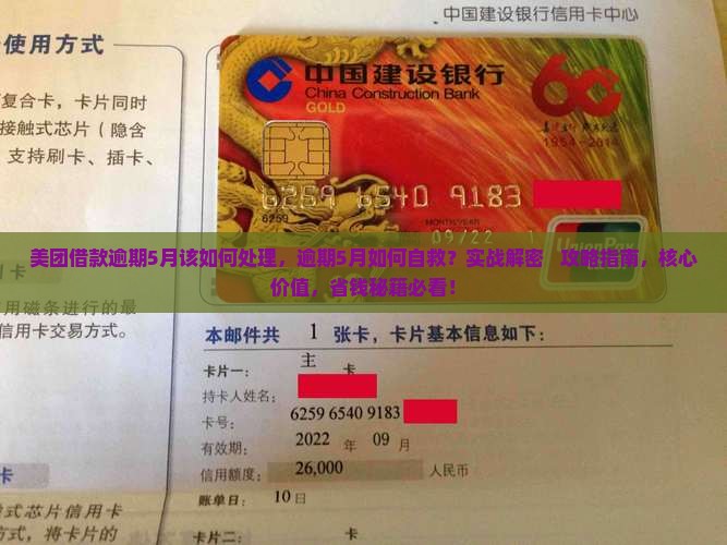 美团借款逾期5月该如何处理