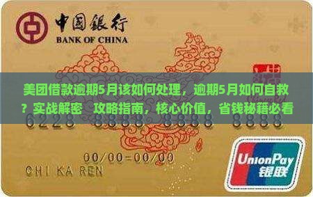 美团借款逾期5月该如何处理