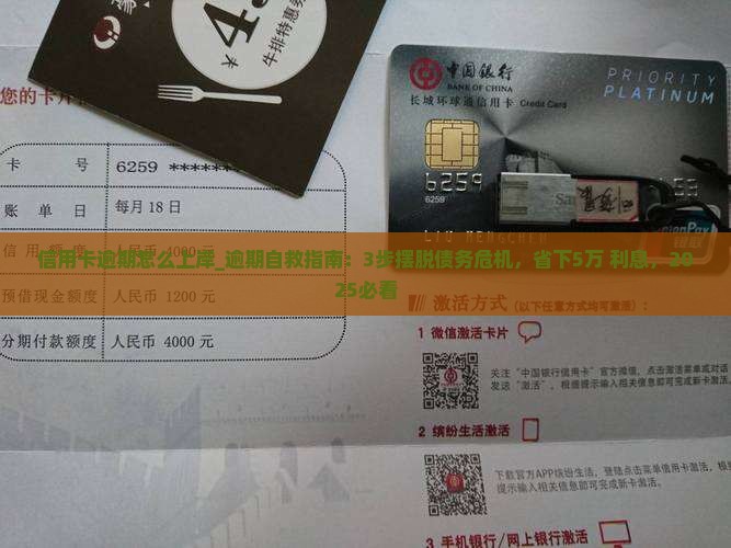 信用卡逾期怎么上岸的
