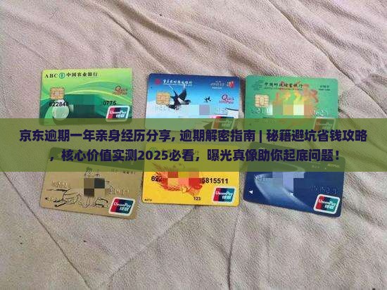京东逾期一年亲身经历分享