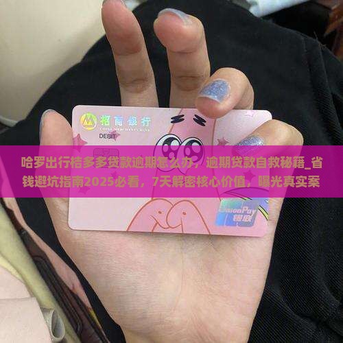 哈罗出行桔多多贷款逾期怎么办