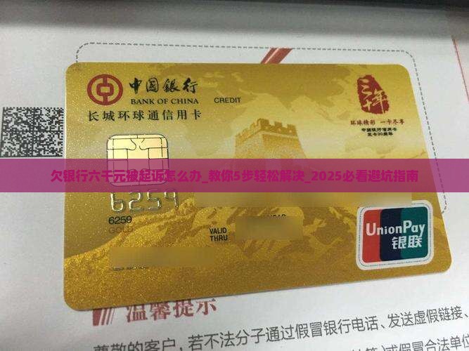 欠银行六千元被起诉怎么办