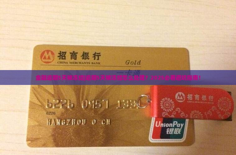 招联金融逾期5天被冻结应该怎么处理 招联金融逾期5天被冻结应该怎么处理