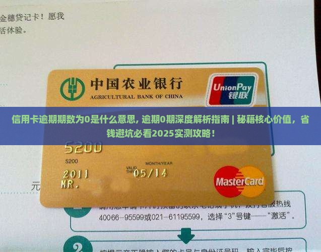信用卡逾期期数为0是什么意思