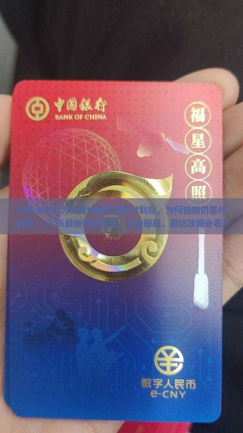 信用卡起诉为何要协商还需支付利息
