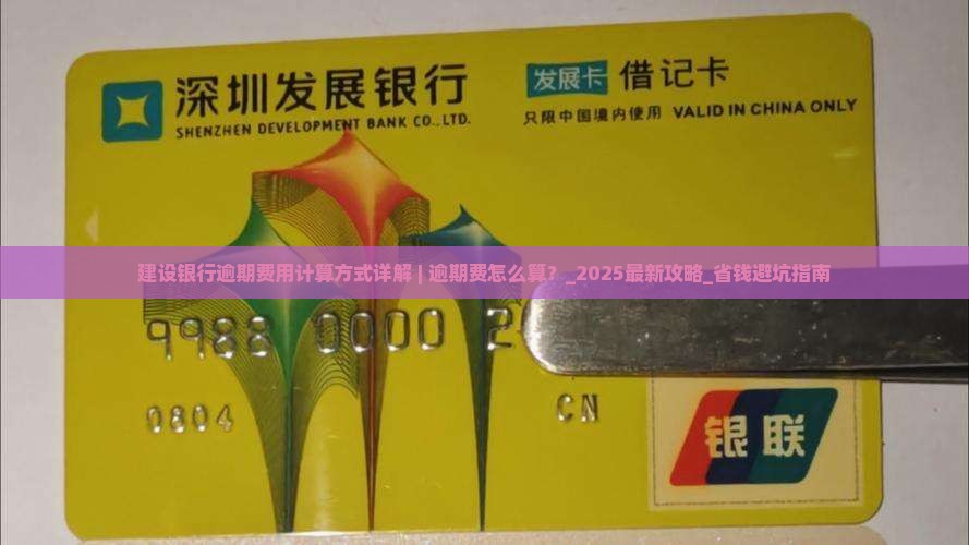 建设银行逾期费用计算方式详解
