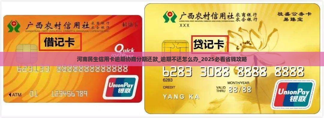 河南民生信用卡逾期协商分期还款