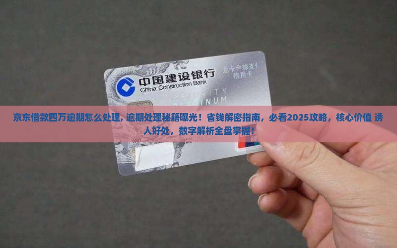 京东借款四万逾期怎么处理