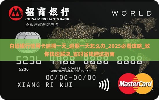 白银银行信用卡逾期一天
