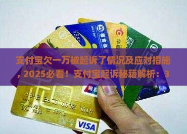 支付宝欠一万被起诉了情况及应对措施