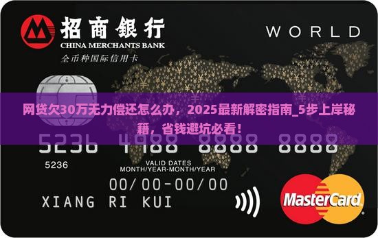 网贷欠30万无力偿还怎么办找到解决办法