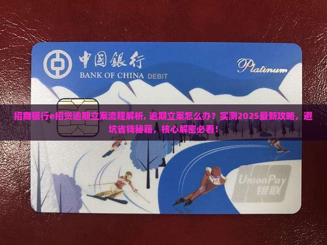 招商银行e招贷逾期立案流程解析 招商银行e招贷逾期立案流程解析
