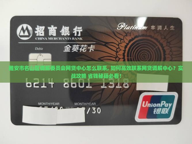 雅安市名山区调解委员会网贷中心怎么联系