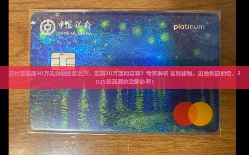 支付宝逾期30万无力偿还怎么办