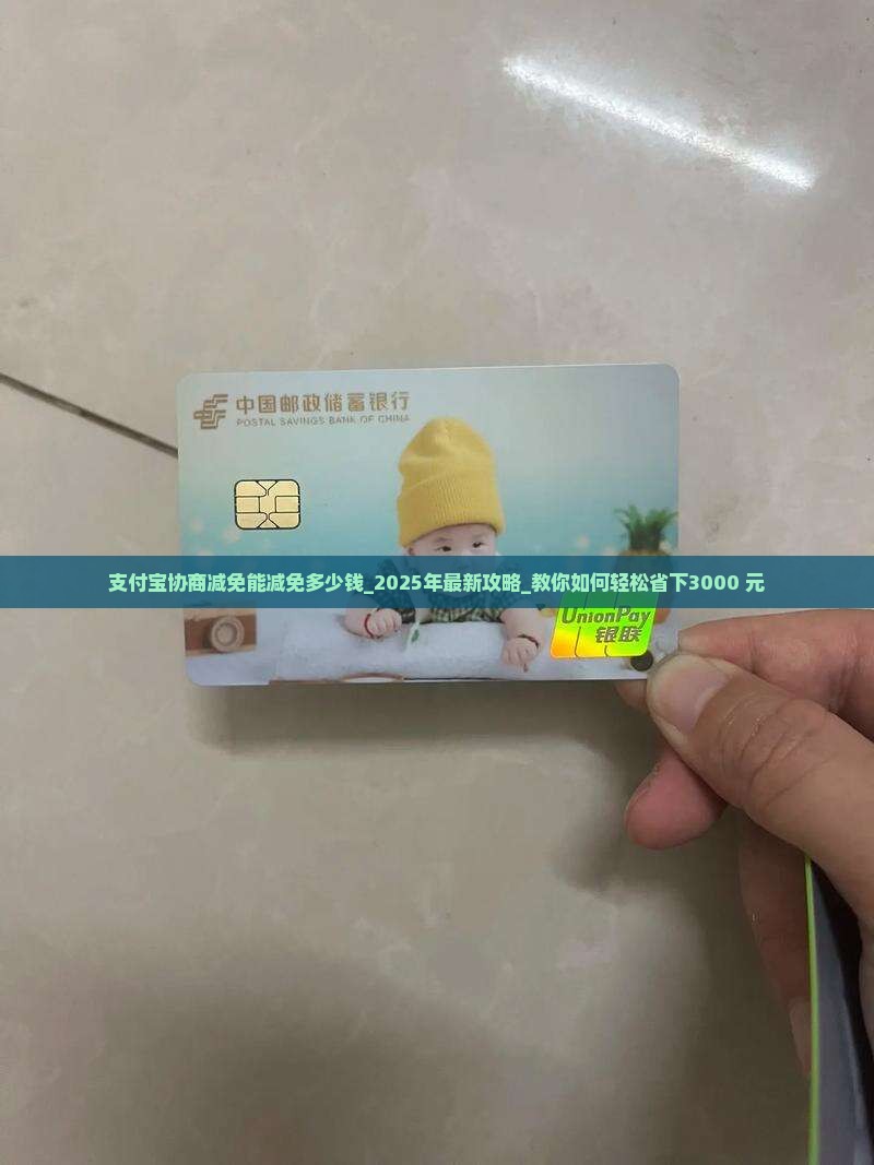 支付宝协商减免能减免多少钱