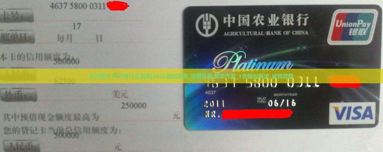 支付宝欠10万有什么后果 支付宝欠10万有什么后果