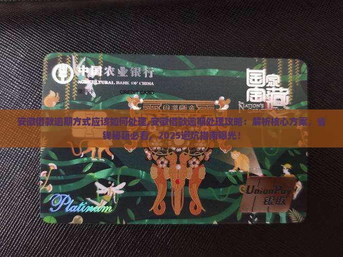 安徽借款逾期方式应该如何处理