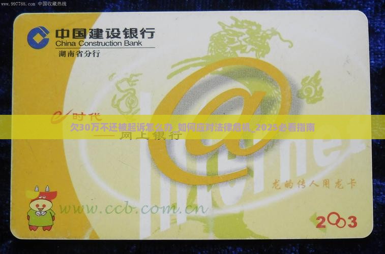 欠30万不还被起诉怎么办
