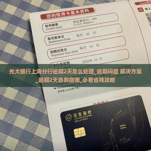 光大银行上海分行逾期2天怎么处理 光大银行上海分行逾期2天怎么处理