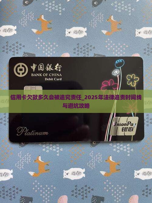 信用卡欠款多久会被追究责任