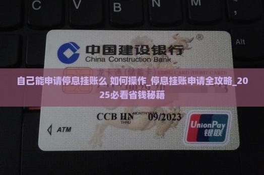 自己能申请停息挂账么如何操作