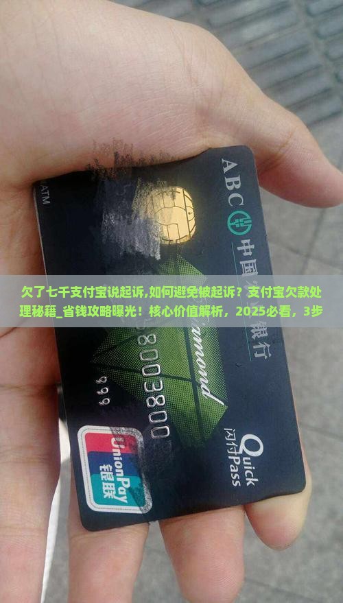 欠了七千支付宝说起诉