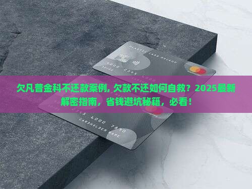 欠凡普金科不还款案例 欠凡普金科不还款案例