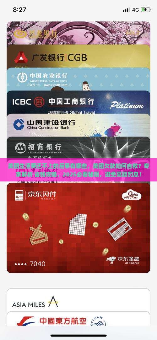 美团生活费还不上的后果有哪些