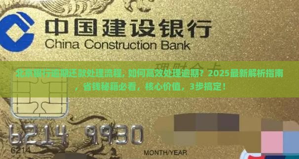 北京银行逾期还款处理流程