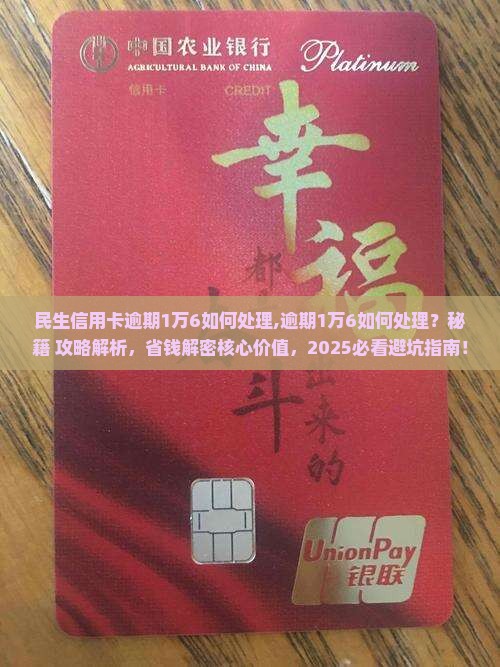 民生信用卡逾期1万6如何处理
