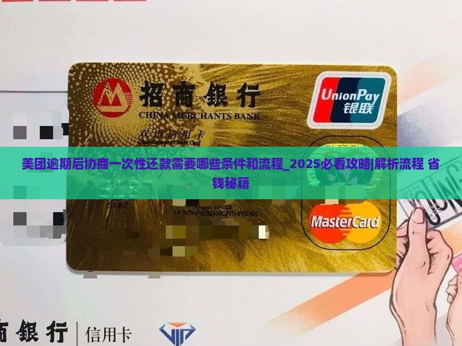美团逾期后协商一次性还款需要哪些条件和流程