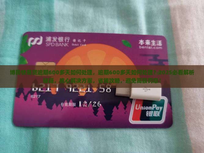 博民快易贷逾期600多天如何处理