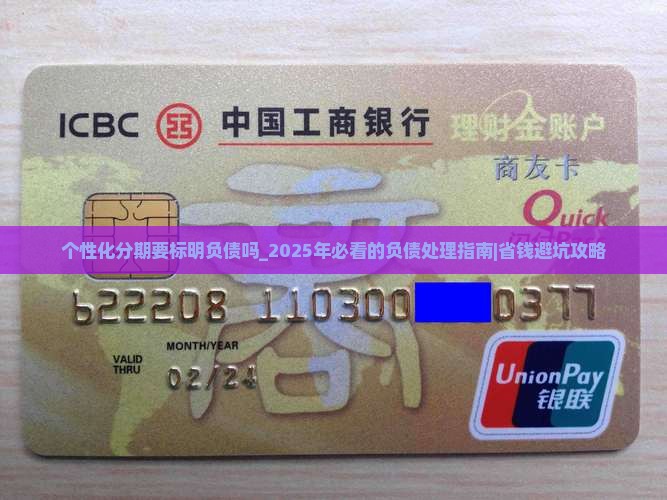 个性化分期要标明负债吗