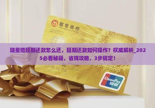 随星借延期还款怎么还