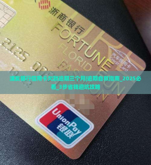 浦发银行信用卡欠款逾期三个月怎么办