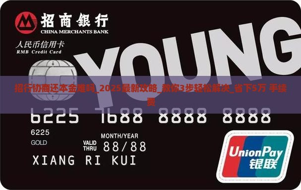 招行协商还本金难吗