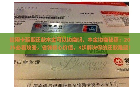 信用卡延期还款本金可以协商吗