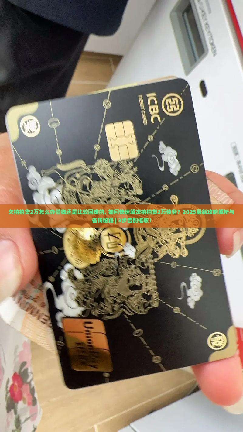 欠拍拍贷2万怎么办借钱还是比较困难的