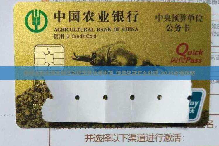 携程金融逾期全额还款规定及注意事项