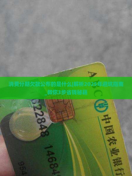 消费分期欠款公布的真相是什么