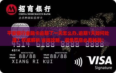 平安银行金融卡逾期了一天怎么办