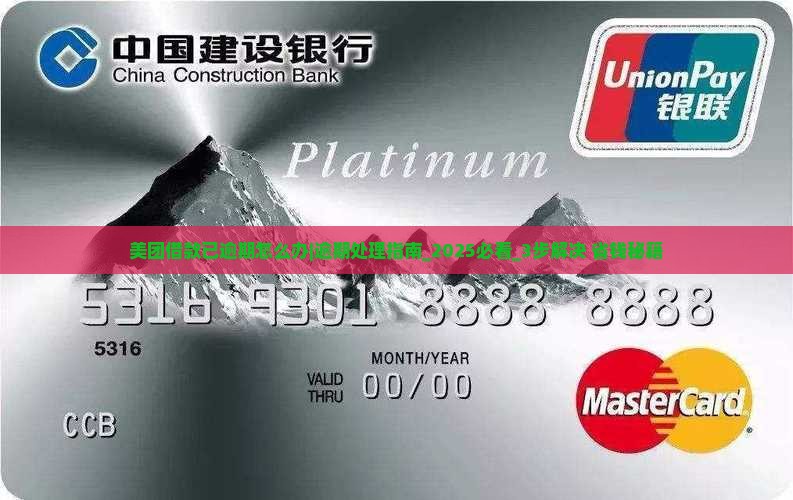 美团借款已逾期怎么办处理方式 美团借款已逾期怎么办处理方式