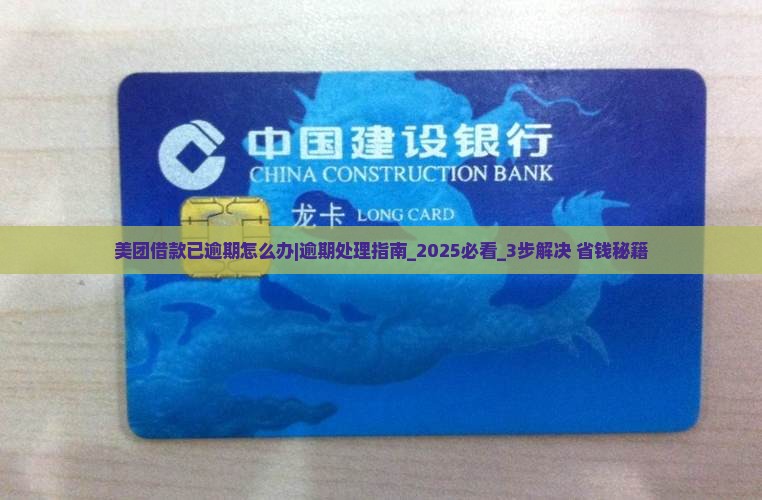 美团借款已逾期怎么办处理方式 美团借款已逾期怎么办处理方式