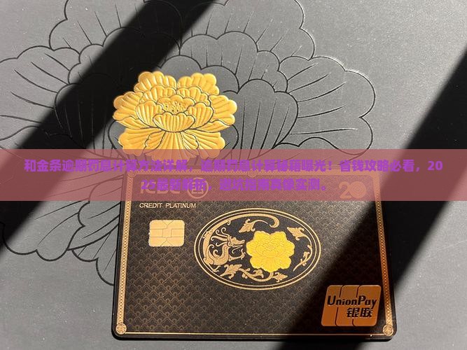 白条和金条逾期罚息计算方法详解
